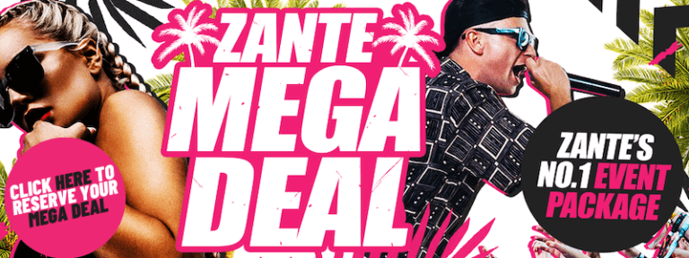 Zante Mega Deal 2022 ad