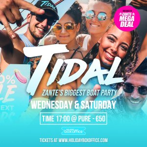 Tidal Boat Party Zante